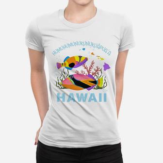 Humuhumunukunukuapua'a Hawaiian Tropical Fish Women T-shirt | Crazezy