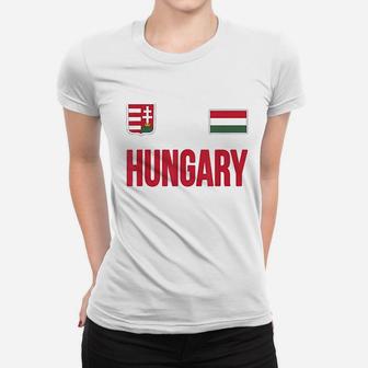 Hungarian Flag Women T-shirt | Crazezy