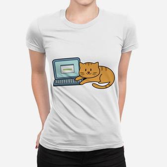I Are Programmer I Make Computer Beep Funny Cute Cat Hoodie Women T-shirt | Crazezy CA