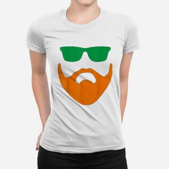 Irish Beard Ireland St Pattys Ginger Women T-shirt - Thegiftio UK