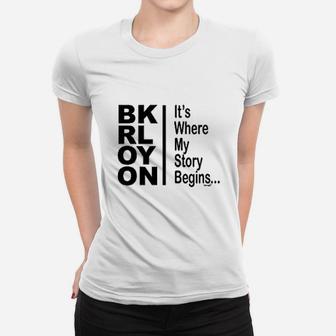 It Is Where My Story Begins Women T-shirt | Crazezy UK