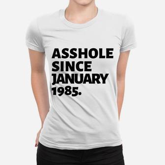 January 1985  Vintage Funny 35Th Birthday Gift Gag Gift Women T-shirt | Crazezy DE