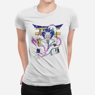Japanese Dragon With Kanji Symbols Women T-shirt | Crazezy AU