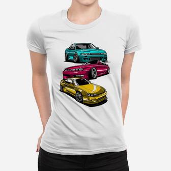 Jdm Legend Retro Gaming Racecar Tuning Car Women T-shirt | Crazezy UK
