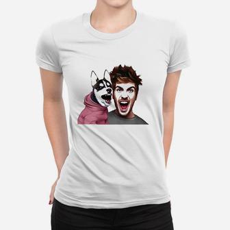 Joey Graceffa Cool Art Women T-shirt | Crazezy UK