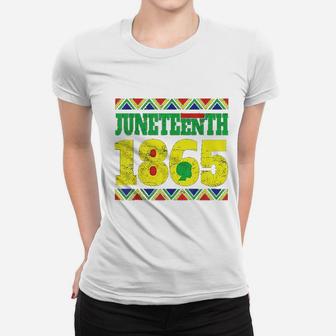 Juneteenth 1865 Is The Independence Day Women T-shirt | Crazezy
