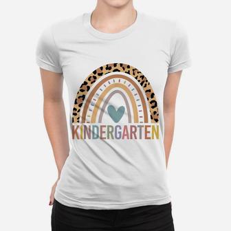 Kindergarten Rainbow Girls Boys Teacher Team Kinder Squad Women T-shirt | Crazezy DE