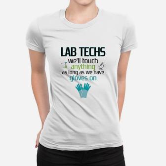 Lab Technician Funny Laboratory Week Men Women Gift Women T-shirt | Crazezy