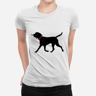 Labrador Retriever Play Fetch Black Lab Women T-shirt | Crazezy