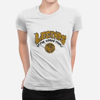 Legends Of The Hidden Temple Vintage Women T-shirt | Crazezy