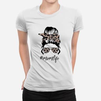 Life With Leopard Pattern Shades Women T-shirt | Crazezy