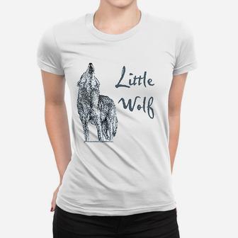 Little Wolf Women T-shirt | Crazezy AU
