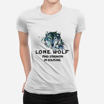 Lone Wolf Women T-shirt | Crazezy AU
