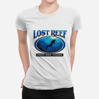 Lost Reef Deep Sea Tours Women T-shirt | Crazezy