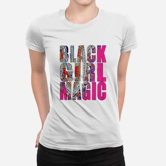 Melanin For Women Black Girl Magic Afro Queen Women T-shirt - Thegiftio UK