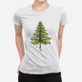 Merry Christmas Insect Lover Xmas Dragonfly Christmas Tree Sweatshirt Women T-shirt | Crazezy UK