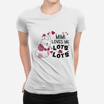 Mimi Loves Me Lots And Lots Women T-shirt - Thegiftio UK