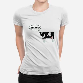 Moe Cow Women T-shirt | Crazezy AU