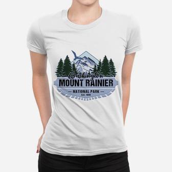 Mount Rainier National Park Sweatshirt Women T-shirt | Crazezy AU