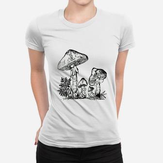 Mushroom Collection Women T-shirt | Crazezy CA