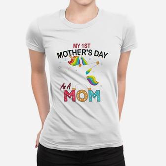 My 1St Mothers Day As A Mom Women T-shirt | Crazezy DE