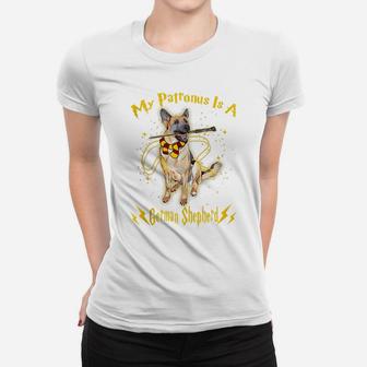 My Patronus Is A German Shepherd Women T-shirt | Crazezy AU
