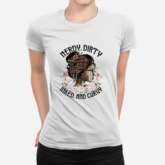 Nerdy Dirty Inked And Curvy Women T-shirt | Crazezy UK