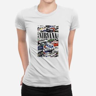 Nirva Cassettes Slim Women T-shirt | Crazezy