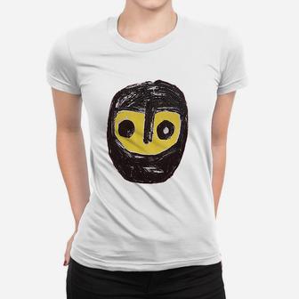 Nununu Drawing Face Women T-shirt | Crazezy CA