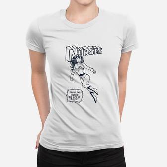 Nurse Superhero Women T-shirt | Crazezy UK