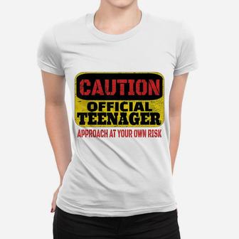 Officially A Teenager - 13Th Birthday Gift Women T-shirt | Crazezy