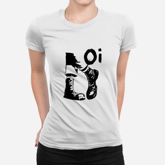 Oi Boots Women T-shirt | Crazezy