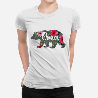 Oma Mama Bear Grandma Women T-shirt | Crazezy CA