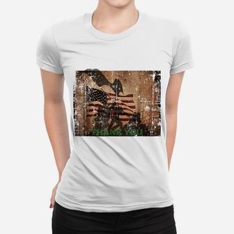 Patriotic Usa Flag Veterans Day Thank You Tee Women T-shirt | Crazezy CA