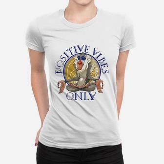 Positive Vibes Only Women T-shirt | Crazezy CA