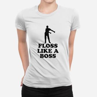 Poster Foundry Floss Like A Boss Dance Silhouette Women T-shirt | Crazezy DE