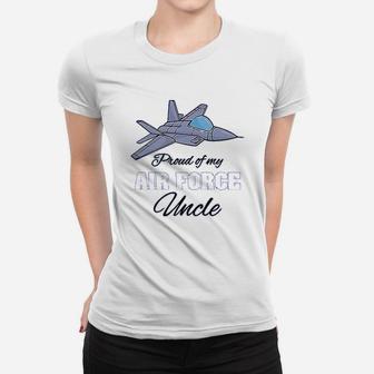 Proud Of My Air Force Uncle Women T-shirt | Crazezy