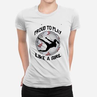 Proud To Play Us Flag Women Women T-shirt | Crazezy