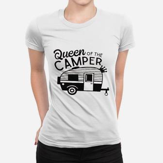 Queen Of The Camper Women T-shirt | Crazezy AU