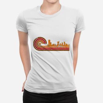 Retro Austin Cityscape Women T-shirt | Crazezy CA
