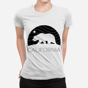 Retro California Bear Vintage Beach Cali Pride Surf 70S 80S Women T-shirt | Crazezy AU