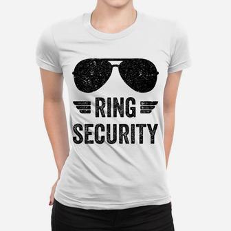 Ring Security Funny Tee For Ring Bearer Boys Youth Men Women T-shirt | Crazezy