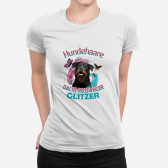 Rottweiler Das Sind Keine Hundehaare Auf Meinem Frauen T-Shirt - Seseable