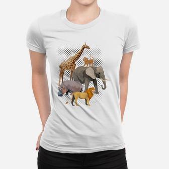Safari Squad African Safari Animals Funny Zoo Animal Lovers Women T-shirt | Crazezy UK