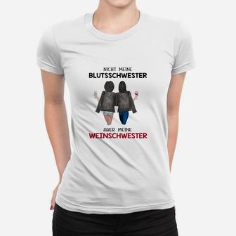 Schwarzes Haar Weinschweder Frauen T-Shirt - Seseable