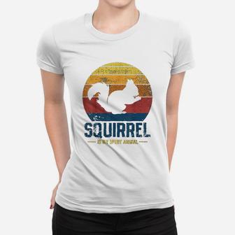 Squirrel Vintage Women T-shirt | Crazezy UK