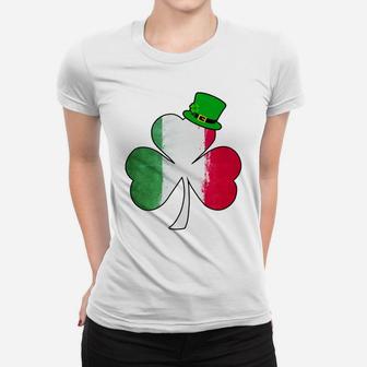 St Patrick Was Italian Shirt | St Patricks Day Women T-shirt | Crazezy CA