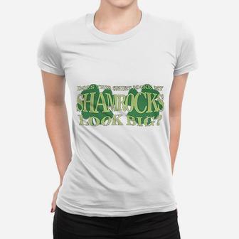 St Patricks Day Big Irish Shamrocks Women T-shirt - Thegiftio UK