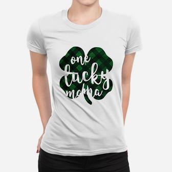 St Patricks Day Women One Lucky Mama Clover Women T-shirt | Crazezy