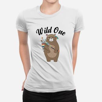 Summerbirch Wild One First Birthday Outfit 1St Baby Girl Boy Women T-shirt | Crazezy DE